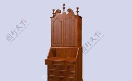 传统家具2柜子3D模型f006