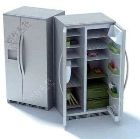 冰箱3d模型下载冰箱3d模型6