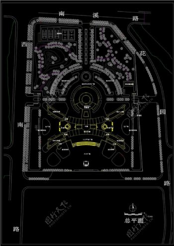 嘉兴市行政建筑图CAD图纸