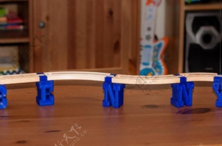 木制火车桥支持字母6mm的信件2或4毫米细木工板