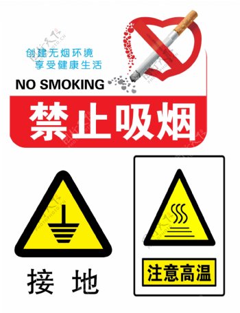 禁止吸烟注意高温图片