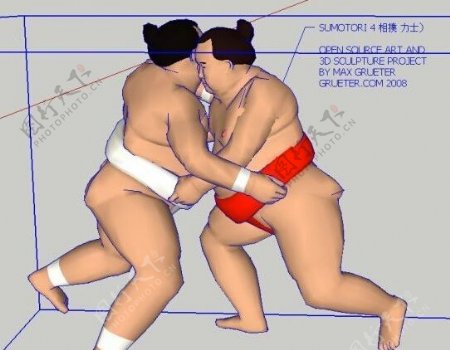 相扑大赛模型