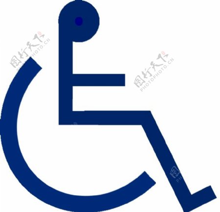 轮椅标志剪贴画