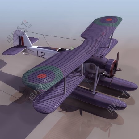 早期德国战斗机模型