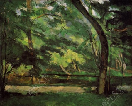 PaulCzanne0310法国画家保罗塞尚paulcezanne后印象派新印象派人物风景肖像静物油画装饰画