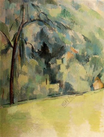 PaulCzanne0122法国画家保罗塞尚paulcezanne后印象派新印象派人物风景肖像静物油画装饰画