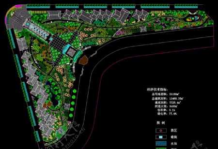 重庆公园规划设计总平面图片
