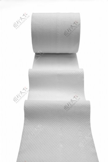 卫生纸散开的卫生纸图片