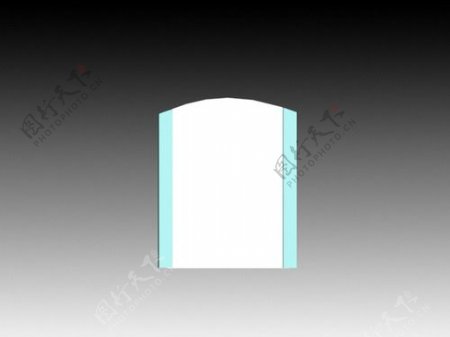 浴室镜3d模型卫生间用品设计图11