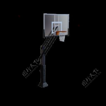 3D篮球架模型