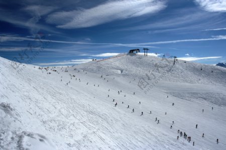 奥地利的拉斯特克盖尔滑雪场