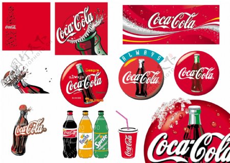 可口可乐logo图片