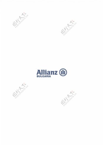 AllianzBulgarialogo设计欣赏AllianzBulgaria保险公司标志下载标志设计欣赏