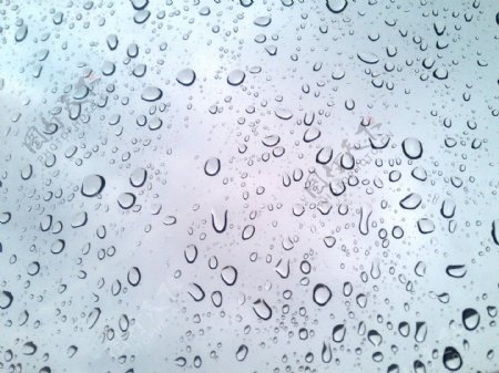 玻璃水滴雨滴梦图片