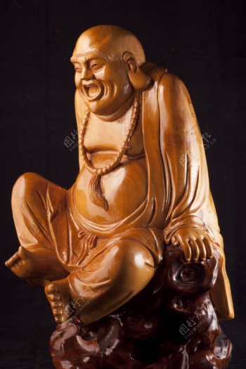 黄杨木雕佛像图片