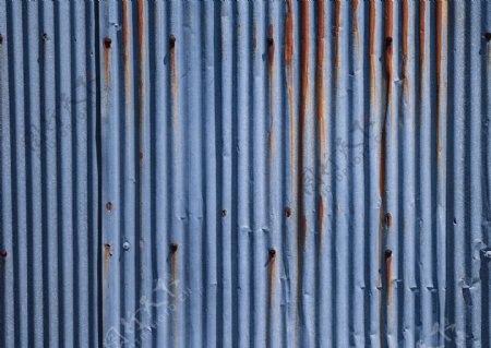 蓝色条纹墙壁背景