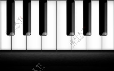 钢琴底纹图片