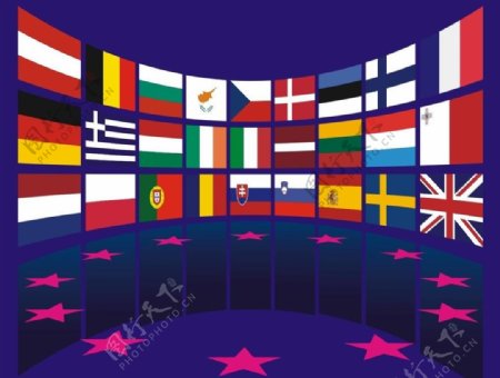 欧盟国旗超酷图片