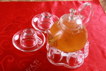 桂花蜂蜜柚子茶图片