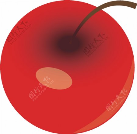 红苹果樱桃李子图片