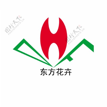 东方花卉logo图片