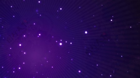 紫色背景运动粒子的垃圾视频免费下载