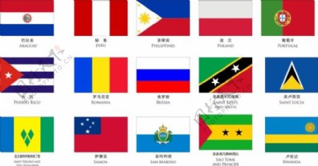 古巴国旗矢量图免费下载