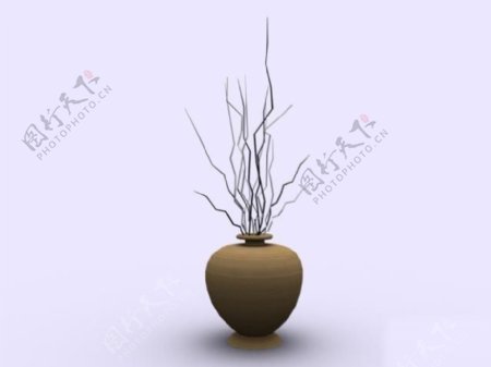 植物盆栽室内装饰素材免费下载盆栽3d模型素材12