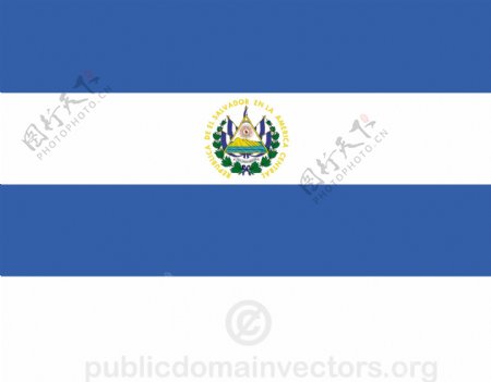 萨尔瓦多国旗