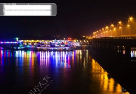 海口新埠大桥夜景