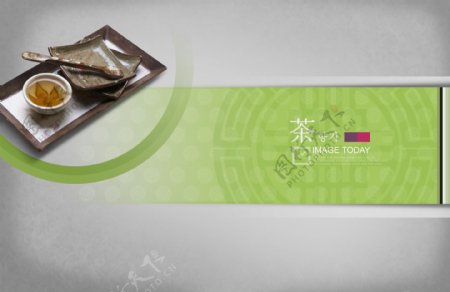 中国风高清PSD分层素材茶文化模板