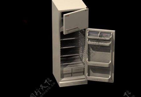 冰箱3d模型图片