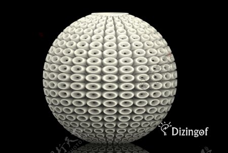 佛若灯罩180mm数学艺术的dizingof