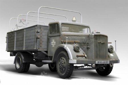 德国二战军用卡车图片
