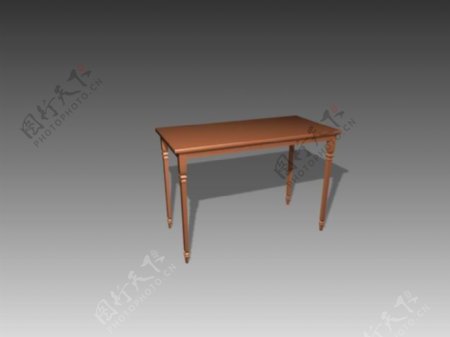 常见的桌子3d模型家具3d模型30