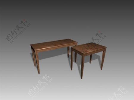 常见的桌子3d模型家具效果图29