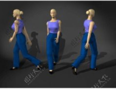 人物女性3d模型设计免费下载女性模型下载35
