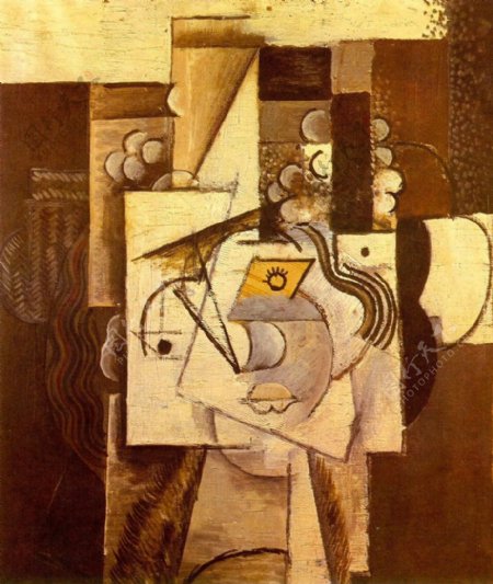 1913T鍧眅dejeunefilleauchapeaugarnideraisins西班牙画家巴勃罗毕加索抽象油画人物人体油画装饰画