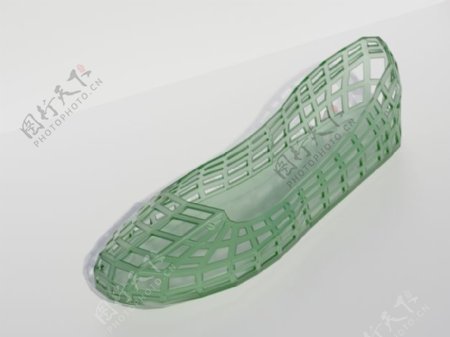 3D打印芭蕾平底鞋