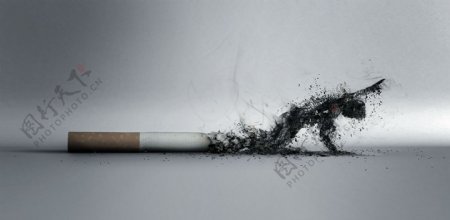 公益广告香烟图片