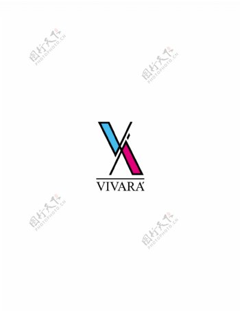 Vivaralogo设计欣赏Vivara时尚名牌标志下载标志设计欣赏