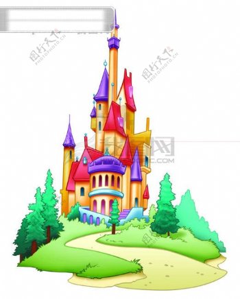 迪士尼百丽公主城堡