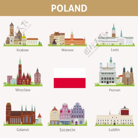 波兰建筑图片