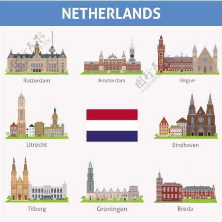 荷兰建筑图片