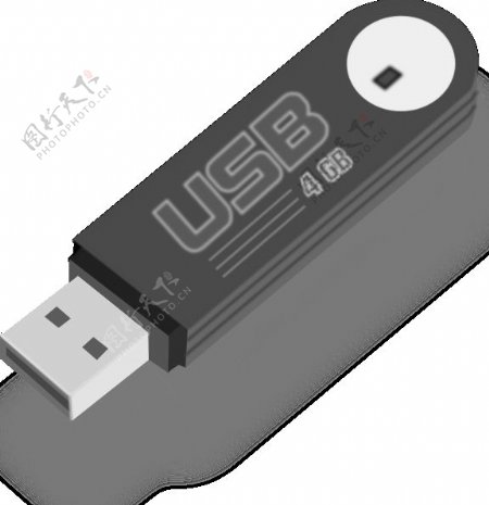 USB闪存驱动器的剪辑艺术