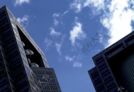 城市建筑视频素材图片