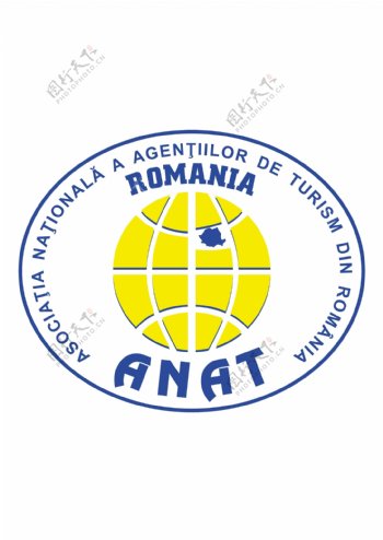 ANATlogo设计欣赏ANAT旅行社标志下载标志设计欣赏