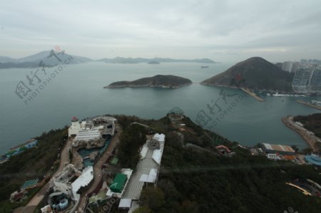 香港海洋公园鸟瞰图片