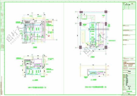 空调机房详图CAD图纸