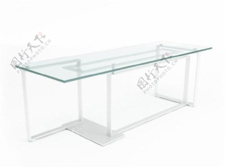 CASAMANIATablesQuadro玻璃台面长桌